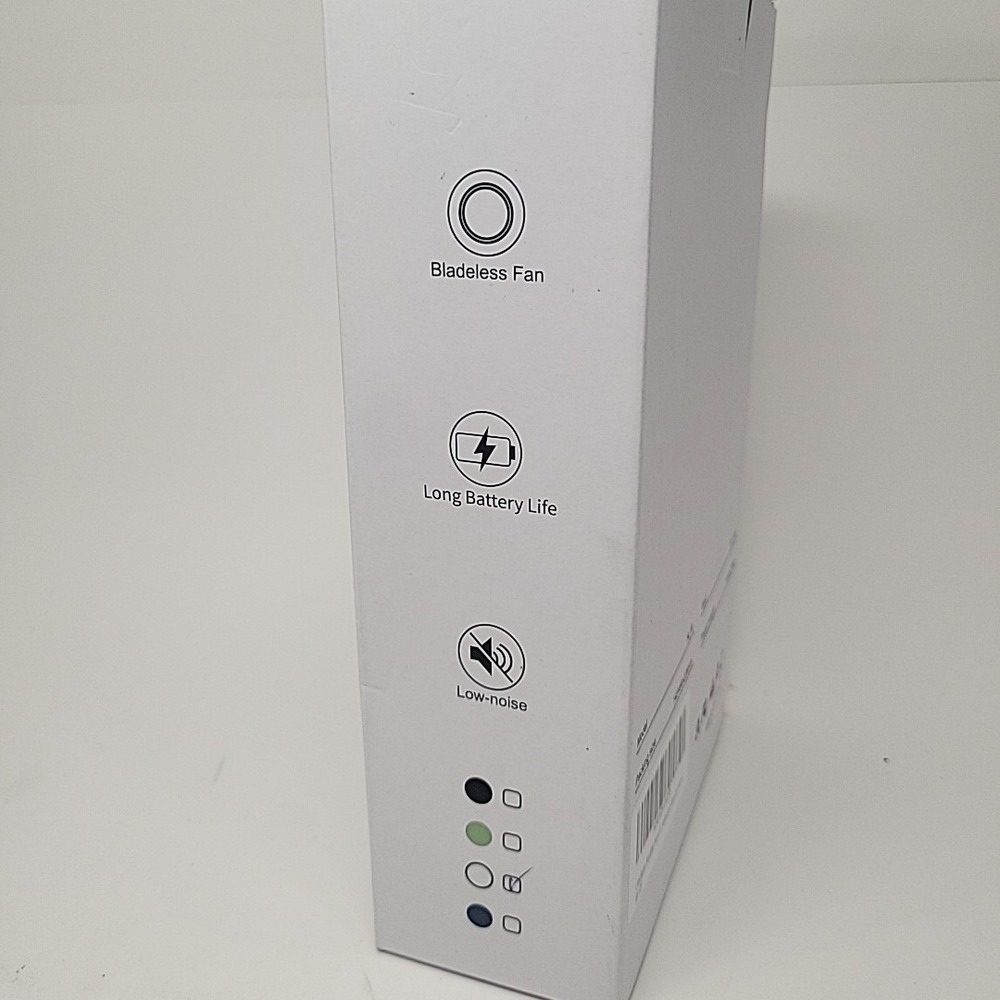 Portable Neck Fan, Adjustable Size, 3 Speed, White - Picture 2 of 4
